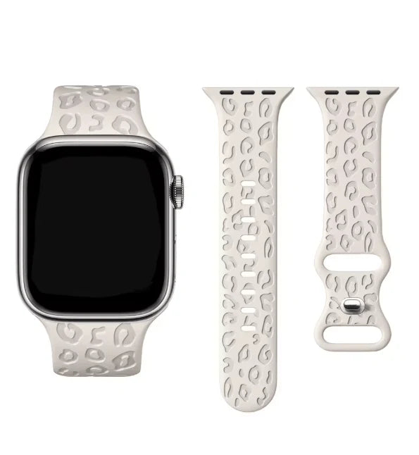 Designer Silicone Watch Strap